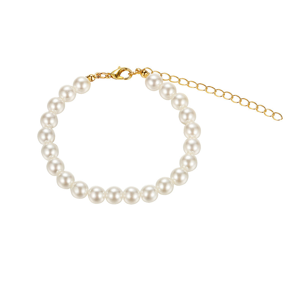 Wholesale Alloy Pearl Vintage Bracelet